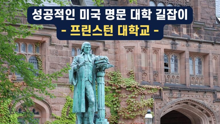 성공적인 미국 명문 대학 길잡이 : 자녀의 꿈을 현실로! (프린스턴 대학교)