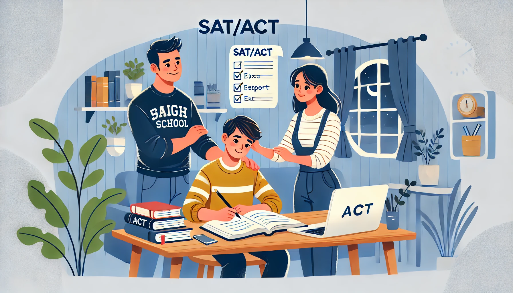 부모님이 자녀의 SAT/ACT 준비를 어떻게 도와줄 수 있나?"